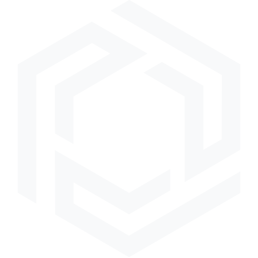 Weißes DLK Systems Logo als geometrische Symbolgrafik.