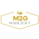 Made2Gift Logo auf weißem Hintergrund.